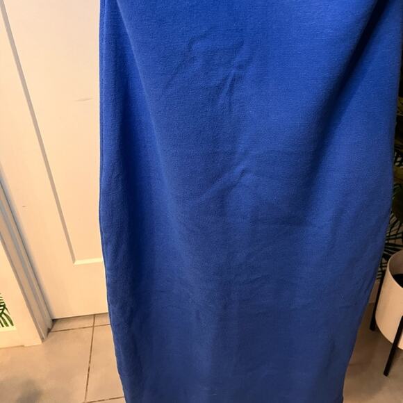 House of Harlow 1960 Cobalt Bodycon Keyhole Dress Large - Picture 4 of 10